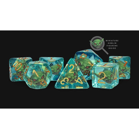 FANROLL: PATHFINDER GOBLIN INCLUSION DICE SET