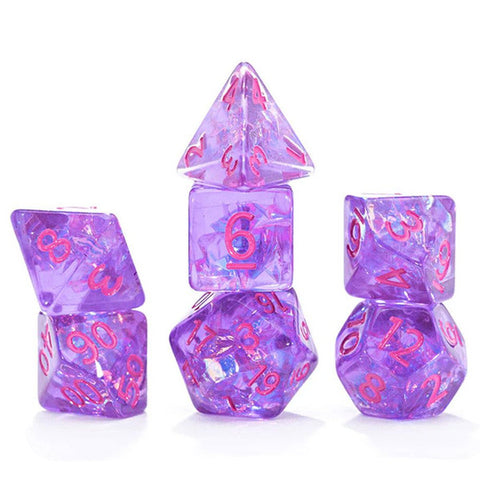 7-Set Cube Inclusion Dice: Rock Candy
