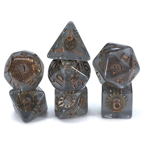 7-Set Cube Inclusion Dice: Steampunk