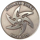 GOLIATH COINS: DICE COIN D20: SKELETON