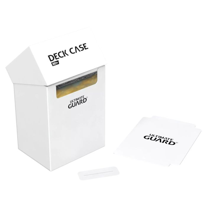 Deck Box: Deck Case: 80+: White