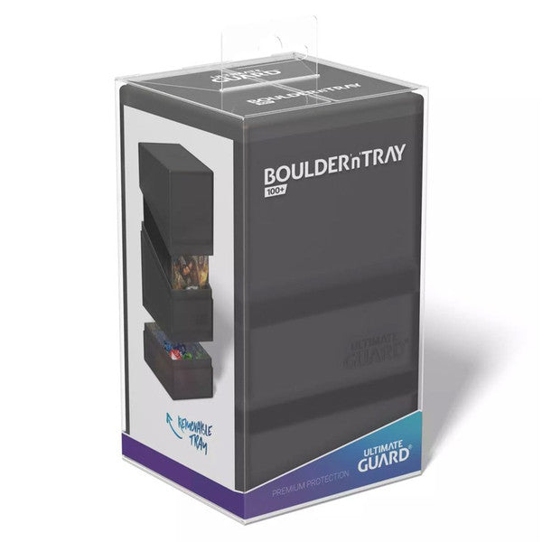 Deck Box: Boulder'n'Tray: 100+: Onyx